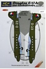 1/72 Decals C-47A over Czechoslovakia (ITAL)