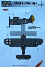1/72 Decals for Polikarpov I-153 (Luftwaffe)