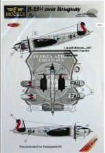 1/72 Decals B-25H over Uruguay Part I. (HAS)