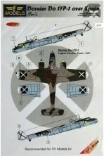1/72 Decals Do 17P-1 over Spain Part I. (RS)