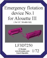 1/72 Alouette III Emergency flotation device No.1 for LF Models