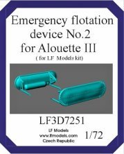 1/72 Alouette III Emergency flotation device No.2 for LF Models