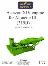 1/72 Astazou XIV Engine for Alouette III 319B LF