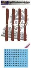 1/32 Decals German WWI propeller labels  Part II