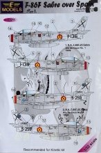 1/32 Decals F-86F Sabre over Spain  part I