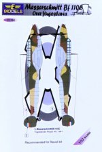 1/32 Decals Bf 110C over Yugoslavia