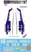 1/32 Decals Augusta Bell 212 ASW over Spain