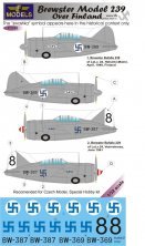 1/32 Decals Brewster Model 239 over Finland