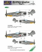 1/35 Decals Bf-109G-6 Gustav part I. for Border Models
