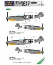 1/35 Decals Bf-109G-6 Gustav part II. for Border Models