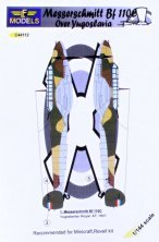 1/144 Decals Bf 110C over Yugoslavia