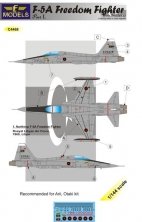 1/144 Decals F-5A Freedom Fighter