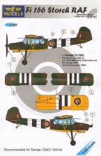 1/48 Decals for Fi-156 Storch RAF