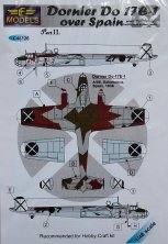 1/48 Decals Dornier Do 17E-1 over Spain  part II