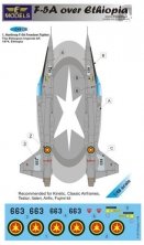 1/48 F-5A over Ethiopia (for Kinetic, Classic Airframes, Testors