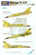 1/48 Decals Mirage F.1 ED Libyan AF