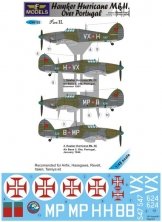 1/48 Decals H.Hurricane Mk.II over Portugal Pt. II