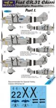 1/48 Decals Fiat CR.32 Chirri Musollini Squadron I