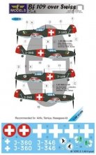 1/48 Decals Bf 109 over Swiss Part II. (HAS/TAM)