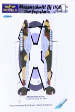 1/48 Decals Bf 110C over Yugoslavia