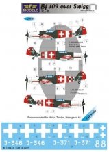1/48 Decals Bf 109 over Swiss Part III. (HAS/TAM)