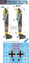 1/48 Decals Hs 129B over Kuban/Russia Pt.3