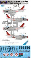 1/48 Decals F-86F Sabre over Portugal Part 2