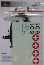 1/48 Decals MS-406 over Swiss Part I. (AZ/CAF/HCR)