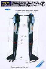 1/48 Decals Junkers Ju 88A-14 over Spain