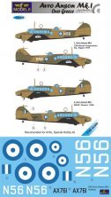 1/48 Decals Avro Anson Mk.I over Greece