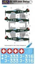 1/48 Decals Bf 109 over Swiss Part IV. (HAS/TAM)