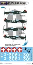 1/48 Decals Bf 109 over Swiss Part V. (HAS/TAM)