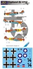 1/48 Decals Captured Bf 109G Part I. (HAS)