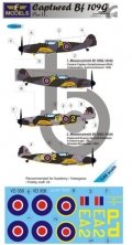 1/48 Decals Captured Bf 109G Part II. (HAS)