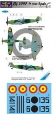 1/48 Decals Bf 109F-4 over Spain (REV/HAS/ITAL)