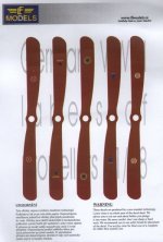 1/48 Decals German WWI propeller labels  Part IV