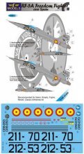 1/48 Decals RF-5A Freedom Fighter over Spain