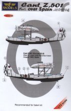 1/72 Decals Cant Z.501 over Spain  Part 1 (ITA)