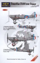 1/72 Decals D.500 over France (SMER/HELL)