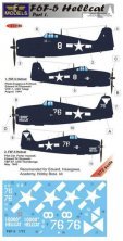 1/72 Decals F6F-5 Hellcat Part I.