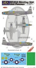 1/72 Decals RF-80A Shooting Star over Panama (SWD)