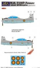 1/72 Decals N.A. T-28D Fennec over Ethopia (HELL)