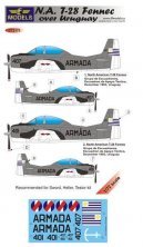 1/72 Decals N.A. T-28 Fennec over Uruguay (HELL)