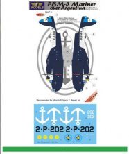 1/72 Decals PBM-5 Mariner over Argentina (REV) II.