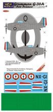 1/72 Decals Grumman G-36A France (ACAD/HAS)