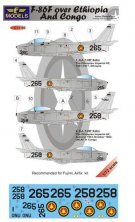 1/72 Decals F-86F over Ethiopia (FUJI/AIRFIX)
