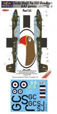 1/72 Focke-Wulf Fw 200 Condor Part VI RAF Service