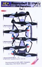 1/72 Decals Bf 109E3a Yugoslavia I.