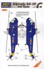 1/72 Decals for Sikorsky SH-3D over Spain (REV)