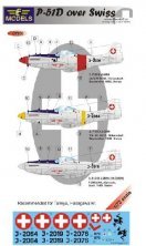 1/72 Decals P-51D over Swiss